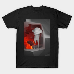 Minimalist low poly art T-Shirt